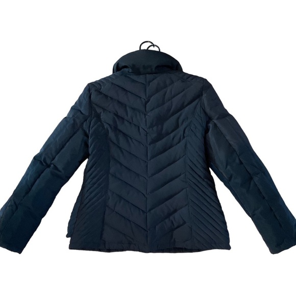 KENNETH COLE BLACK QUILTED DOWN/FEATHER JACKET SIZE M - Picture 2 of 5